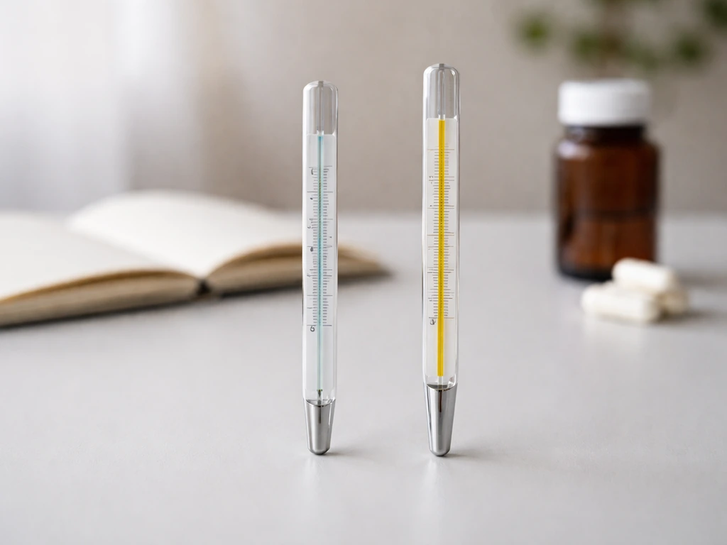 Minimal desk scene showing a clear before/after nutrient gap versus growth ceiling concept